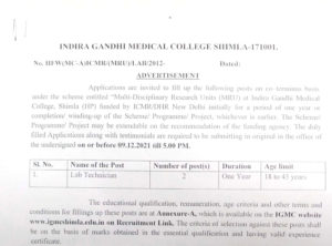 indira gandhi medical college shimla