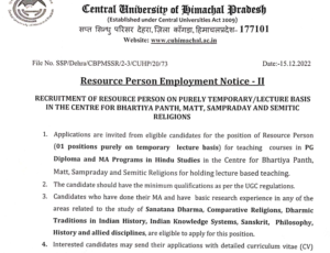 HPTU Resource Person Employment Notice 2022(1)