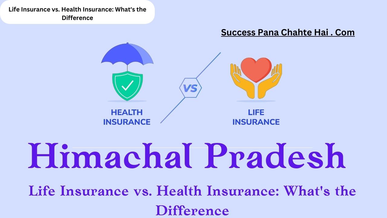 Life Insurance vs. Health Insurance What's the Difference