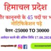 Himachal Pradesh Patwari And Kanungo Recruitment For 45 Posts 2024