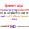 Opportunity For Walk In Interview In Himachal Pradesh Mandi University, Read The Notification