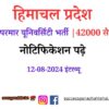 Ysp Parmar University Recruitment 42000 Salary 12 08 2024 Interview Read Notification
