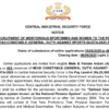 CISF Head Constable Recruitment 2025: Apply for 403 Posts