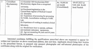 HP Mandi SRF & Consultant Recruitment 2025