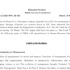 Syllabus for Paper-II i.e. Descriptive Subject Aptitude Test (SAT) for recruitment to the post of Deputy Manager (General) (on contract basis) in H.P. State Industrial Development Corporation Limited under the Department of Industries, H.P. The SAT shall be of 03 hours duration having 120 Marks. The SAT paper shall have two parts i.e. Part-I and Part-II and cover the following topics of MBA with specialization in Human Resource Management level.