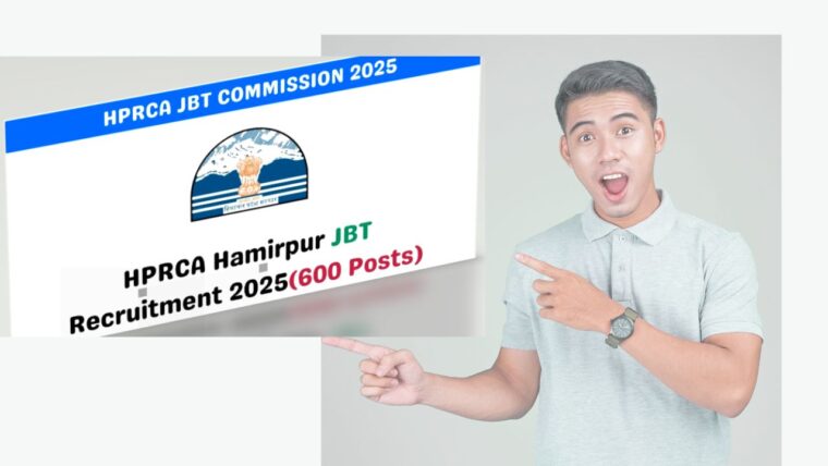 HPRCA JBT Recruitment 2025
