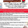 DAV Recuitment Test HP ZONE C invite Online Application 2025
