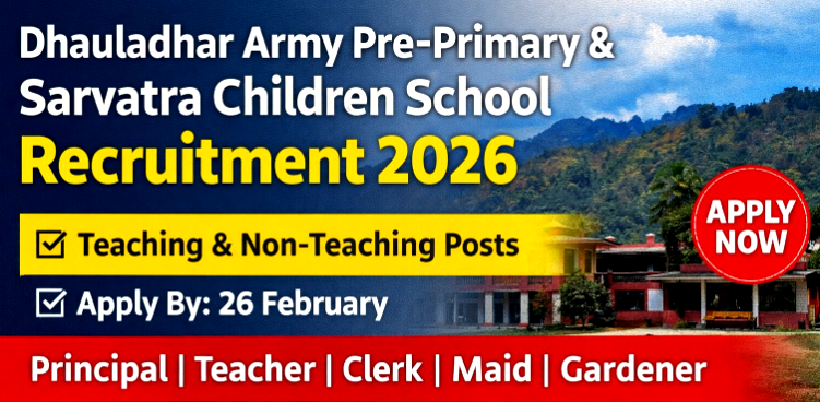 Dhauladhar Army Primary School Dalhousie 2026